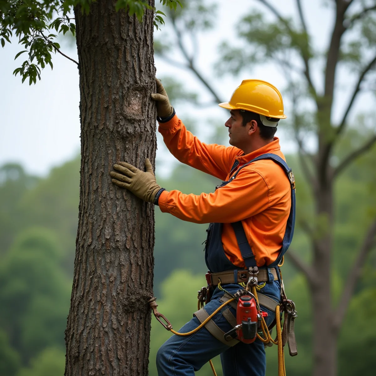 Tree Touching a Power Line? Who to Call First in North Carolina - Joe's Tree Care Guide