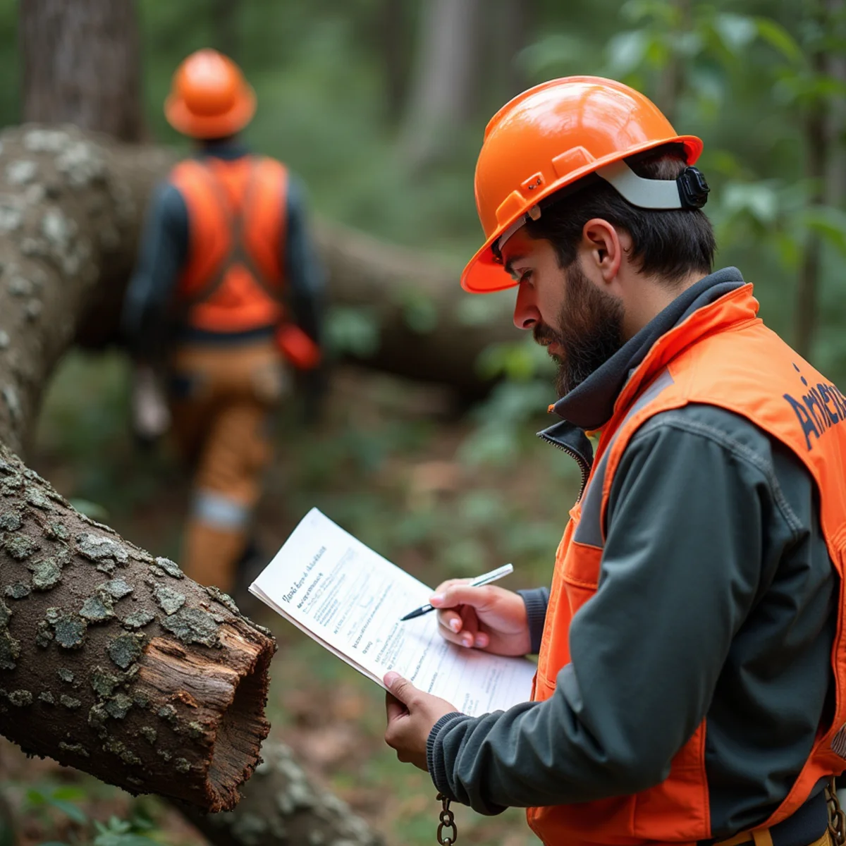 Joe's Tree Care crew executing professional tree service in Salisbury NC