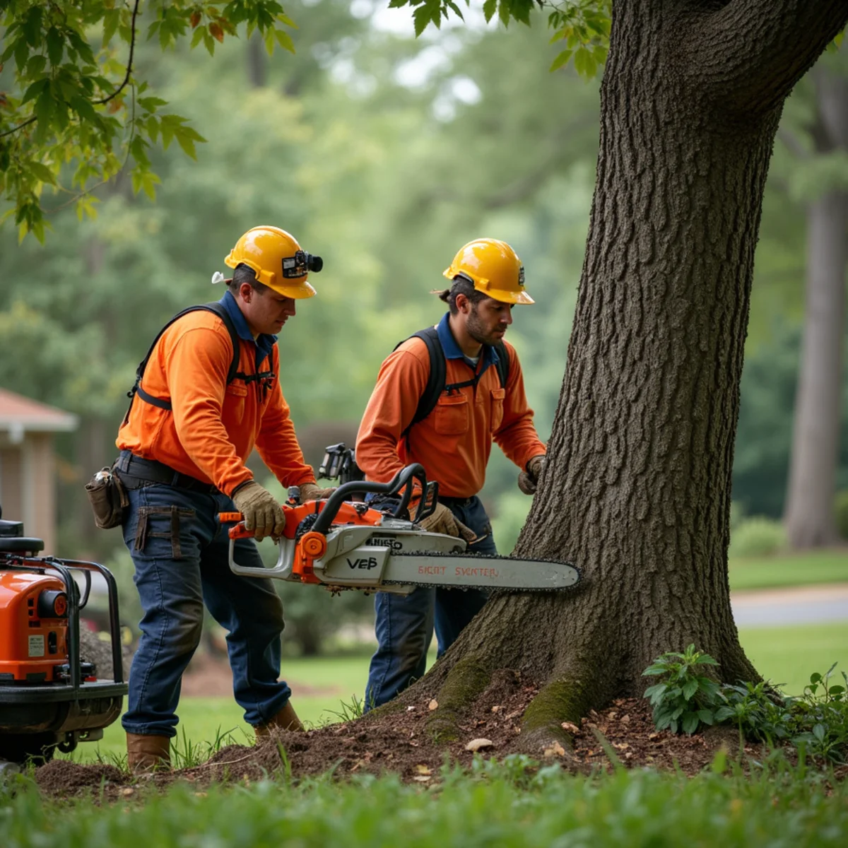 Professional residential tree removal and pruning in Clemmons, North Carolina
