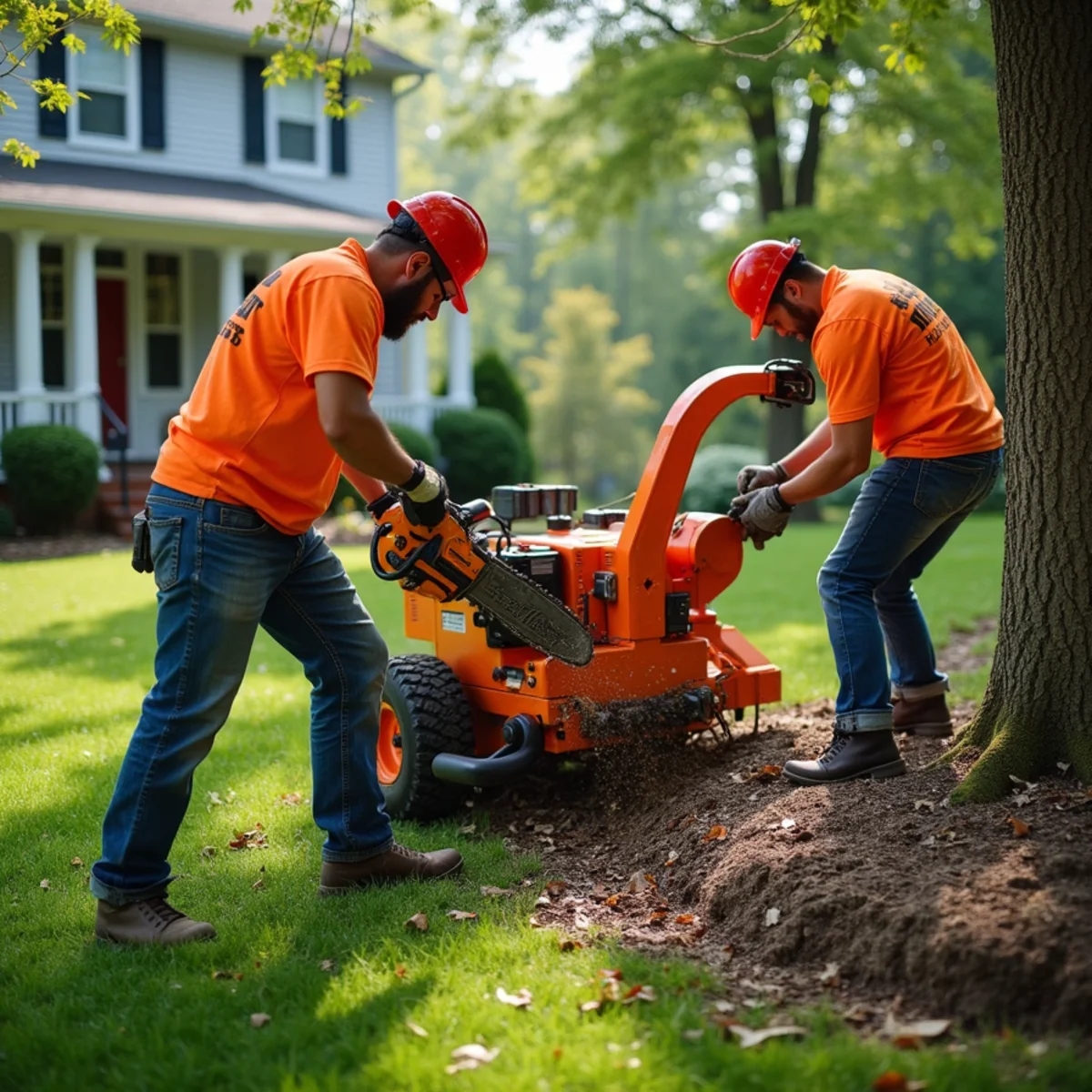 Professional residential tree removal and pruning in Harrisburg, North Carolina
