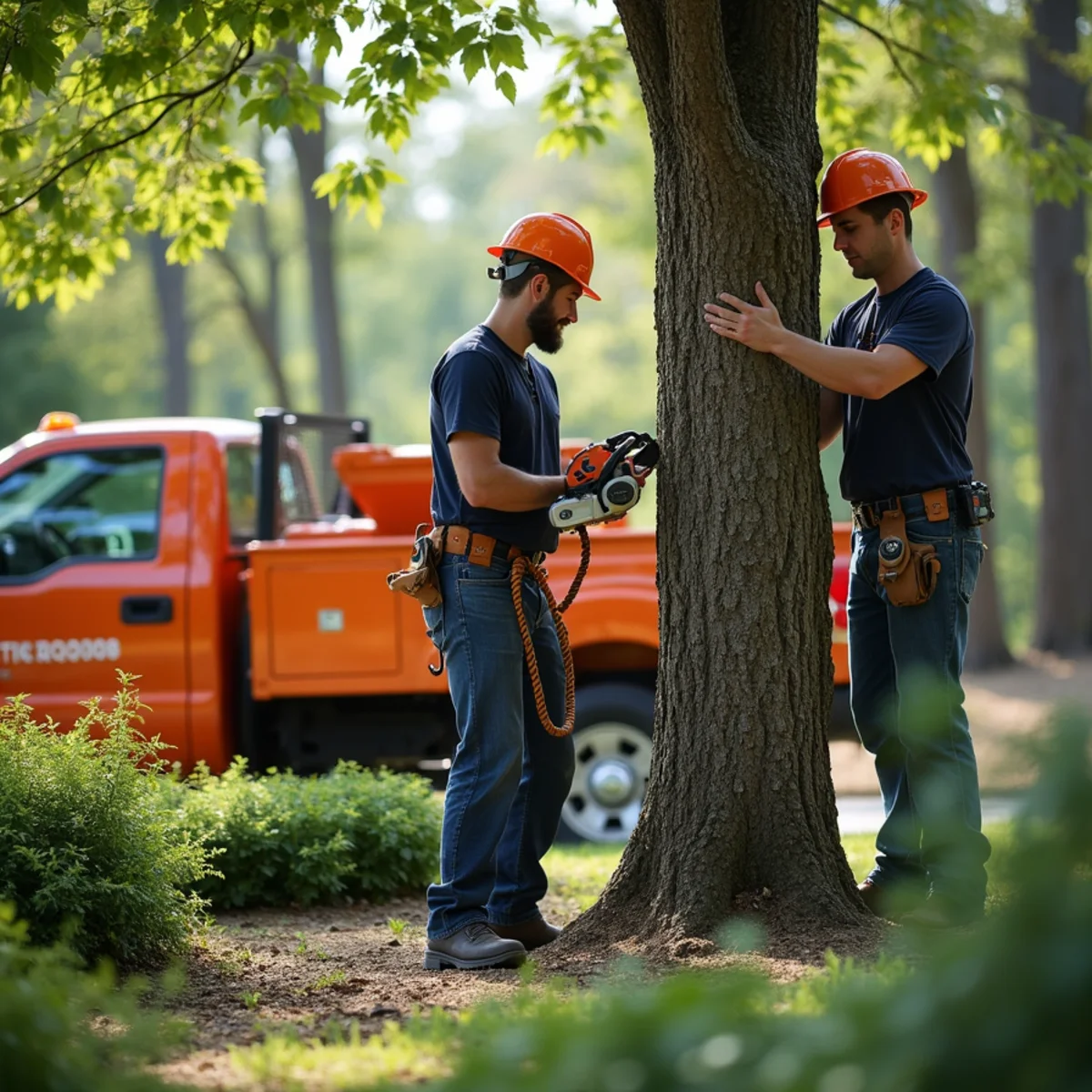 Professional residential tree removal and pruning in Lewisville, North Carolina