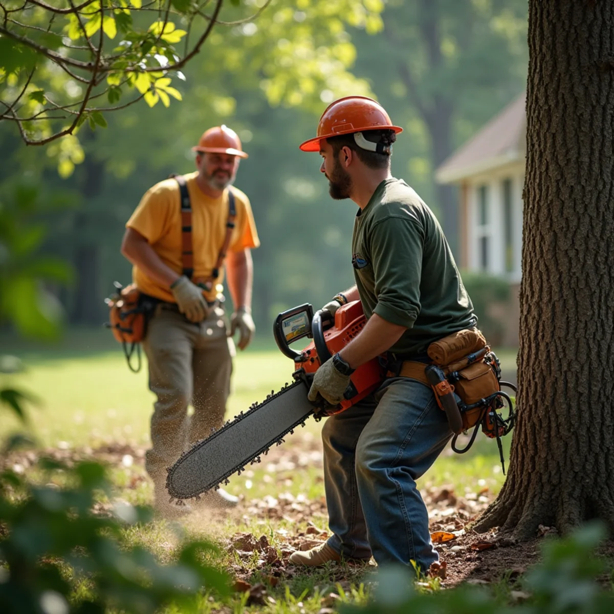 Professional residential tree removal and pruning in Mocksville, North Carolina