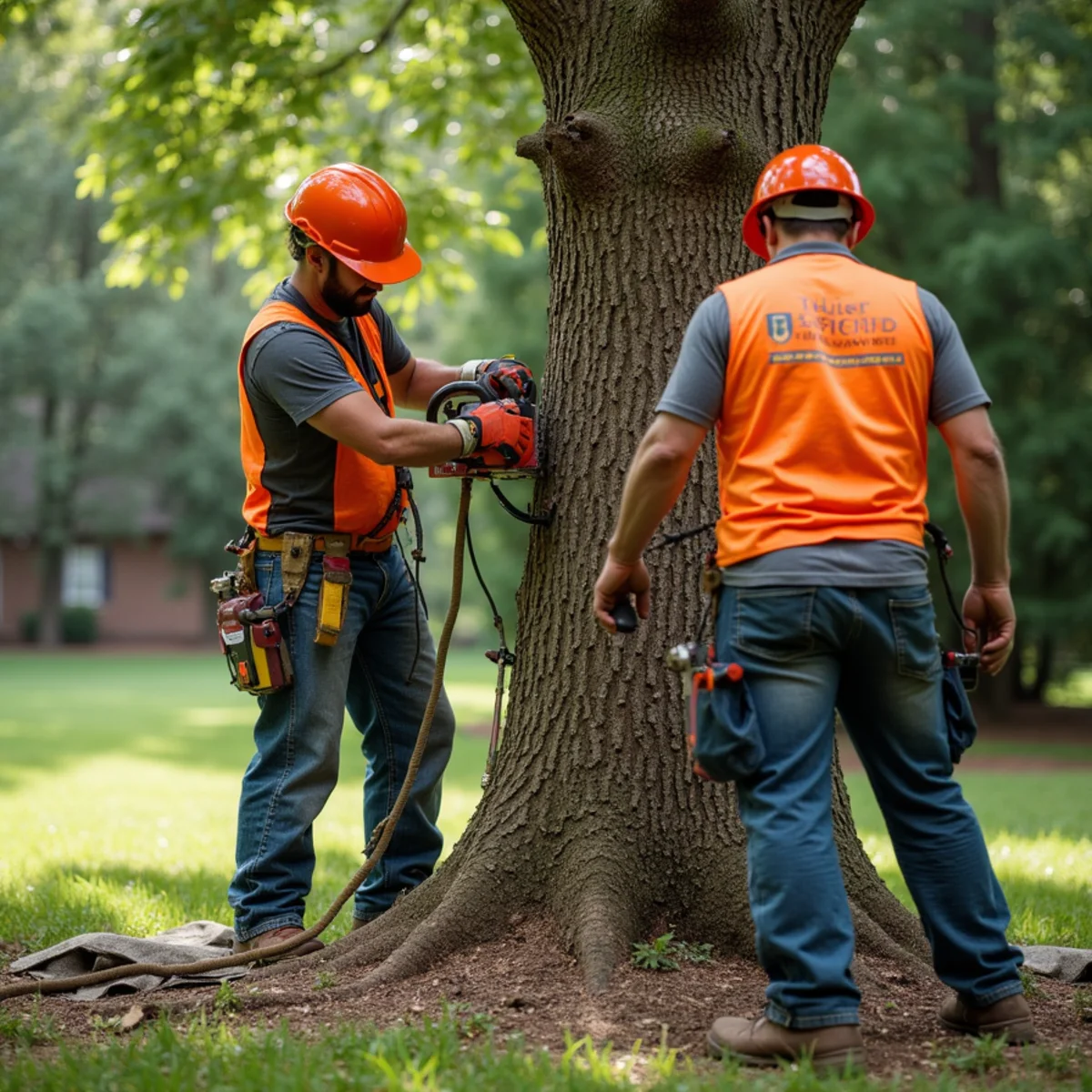 Professional residential tree removal and pruning in Newton, North Carolina