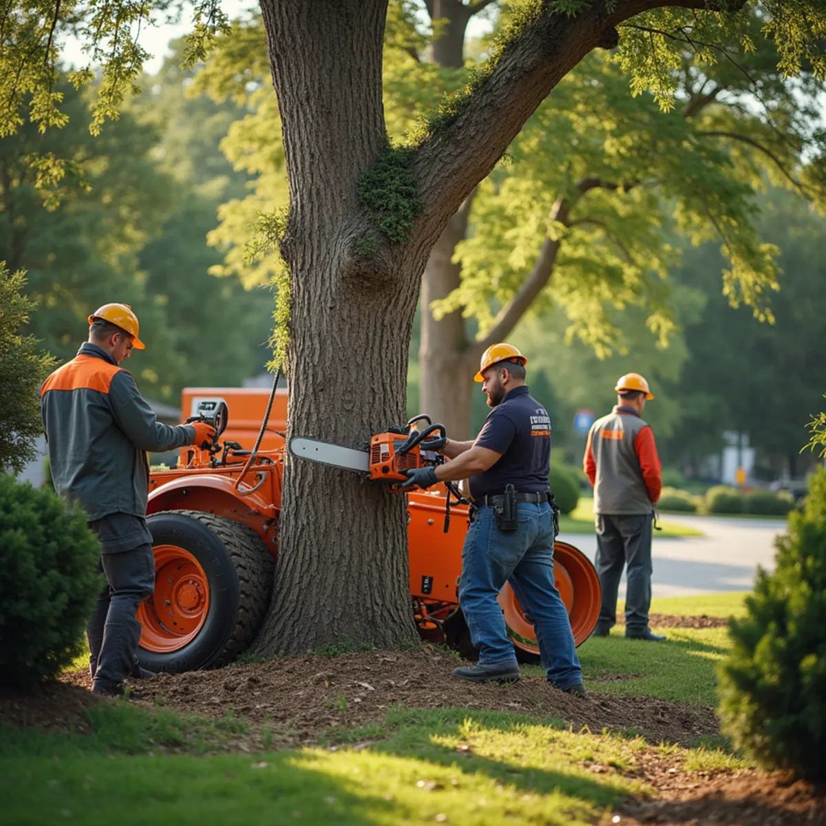Professional residential tree removal and pruning in Yadkinville, North Carolina